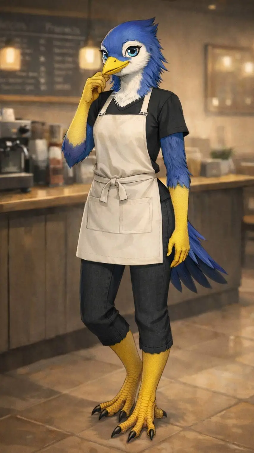 ai character: Nicole background