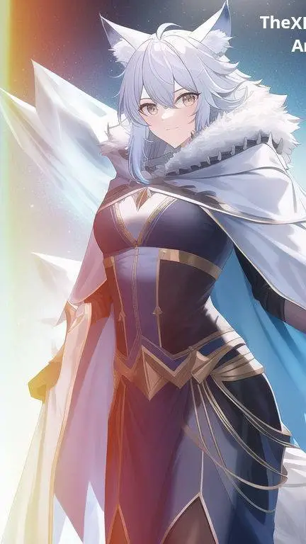 ai character: Frost Wolf background