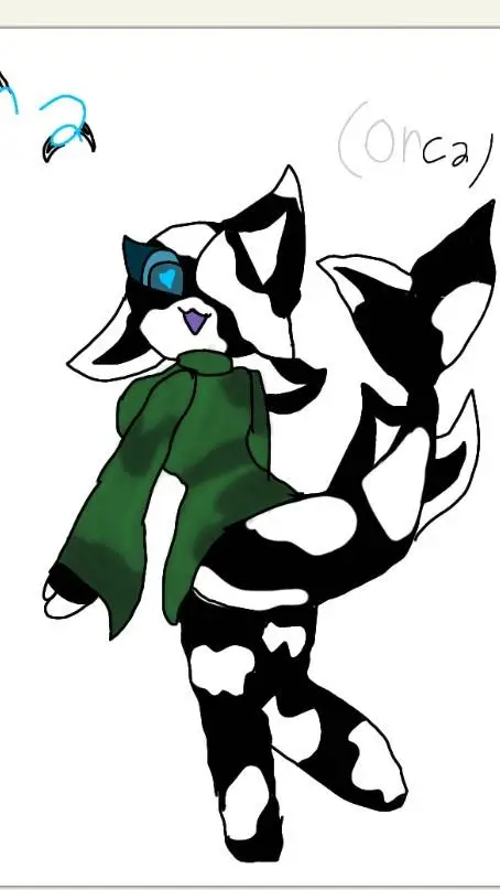ai character: Cora!(OC) background
