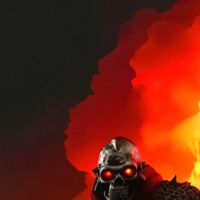 chat with ai character: the DOOM SLAYER 