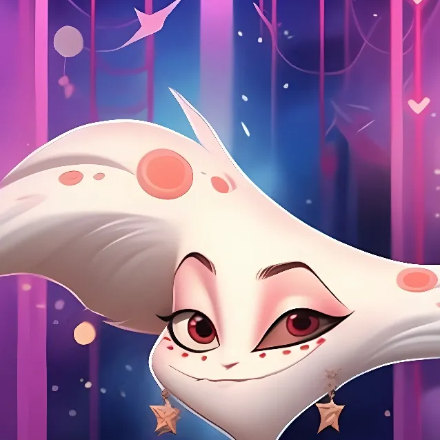 chat with ai character: Angel dust 