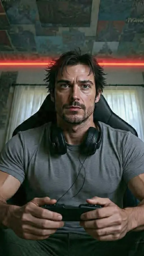 ai character: Blake greenvine background