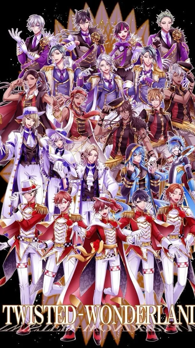 ai character: Twi$t3d W0nd3rland background