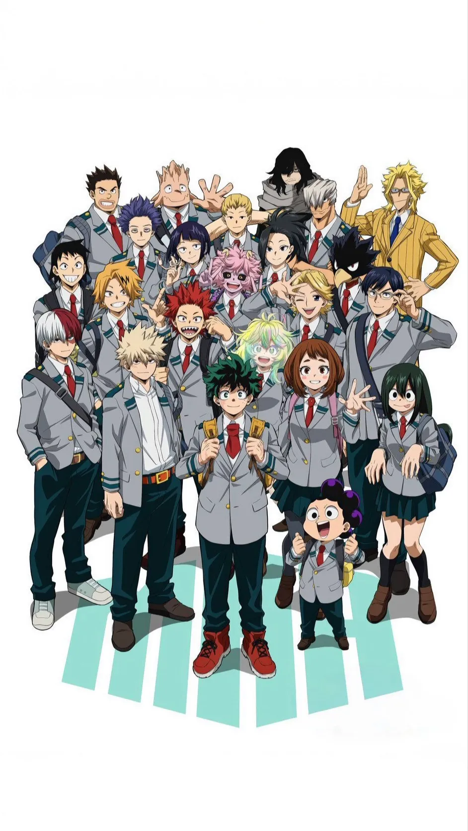 ai character: MHA 1-A aged up background