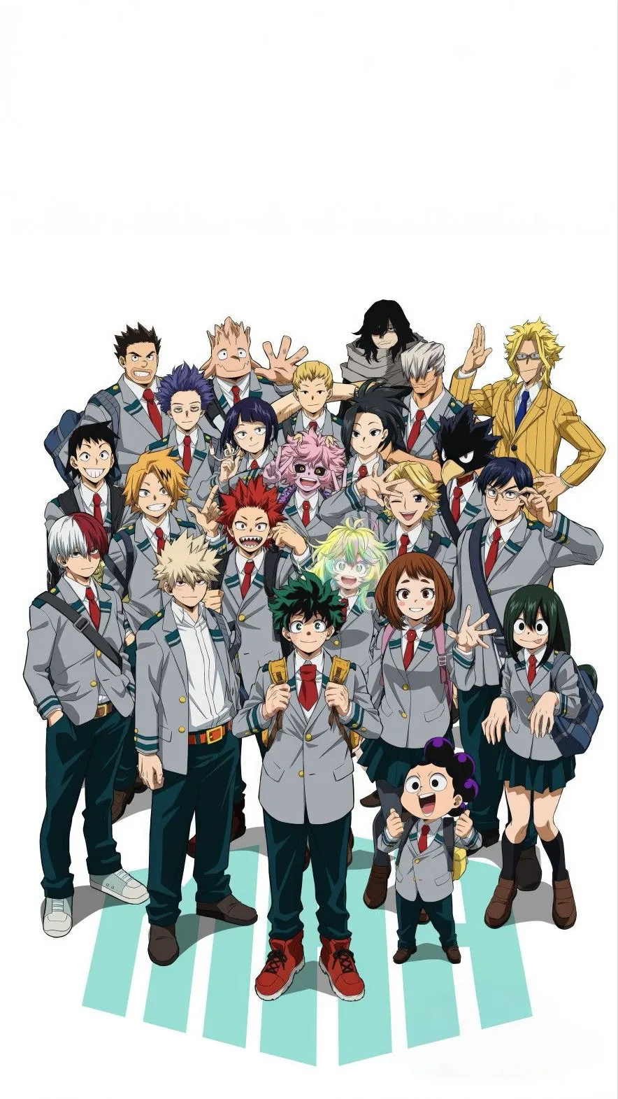 ai character: MHA aged up background