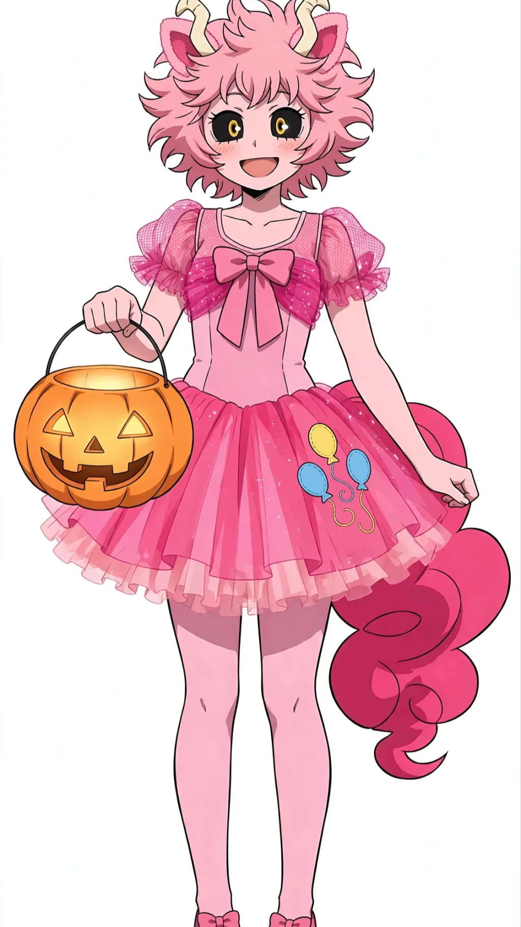 ai character: Mina (Halloween) background