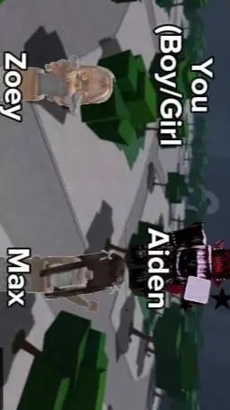 ai character: Roblox Group Chat background