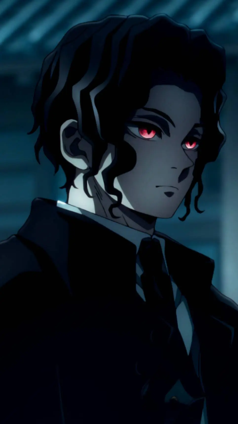 ai character: muzan  background