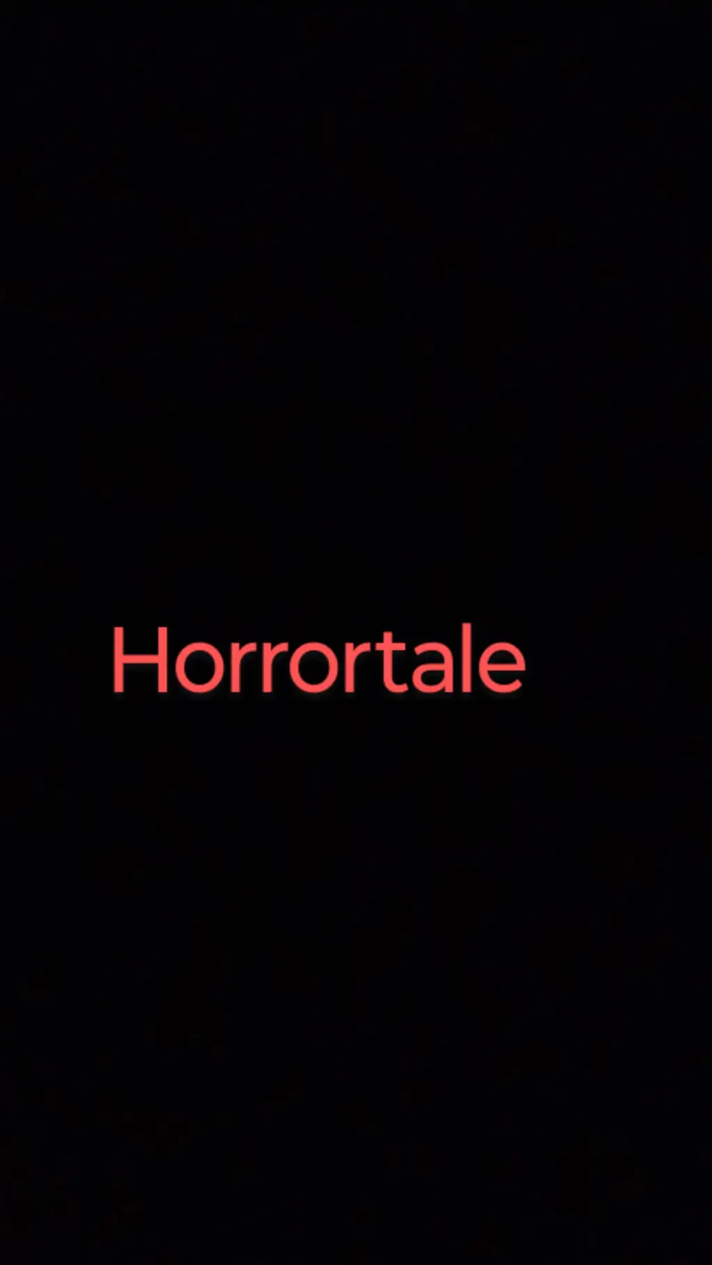 ai character: horrortale background