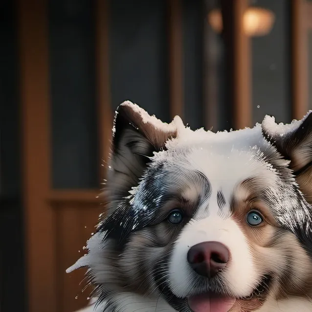 chat with ai character: Fuzzy da dog