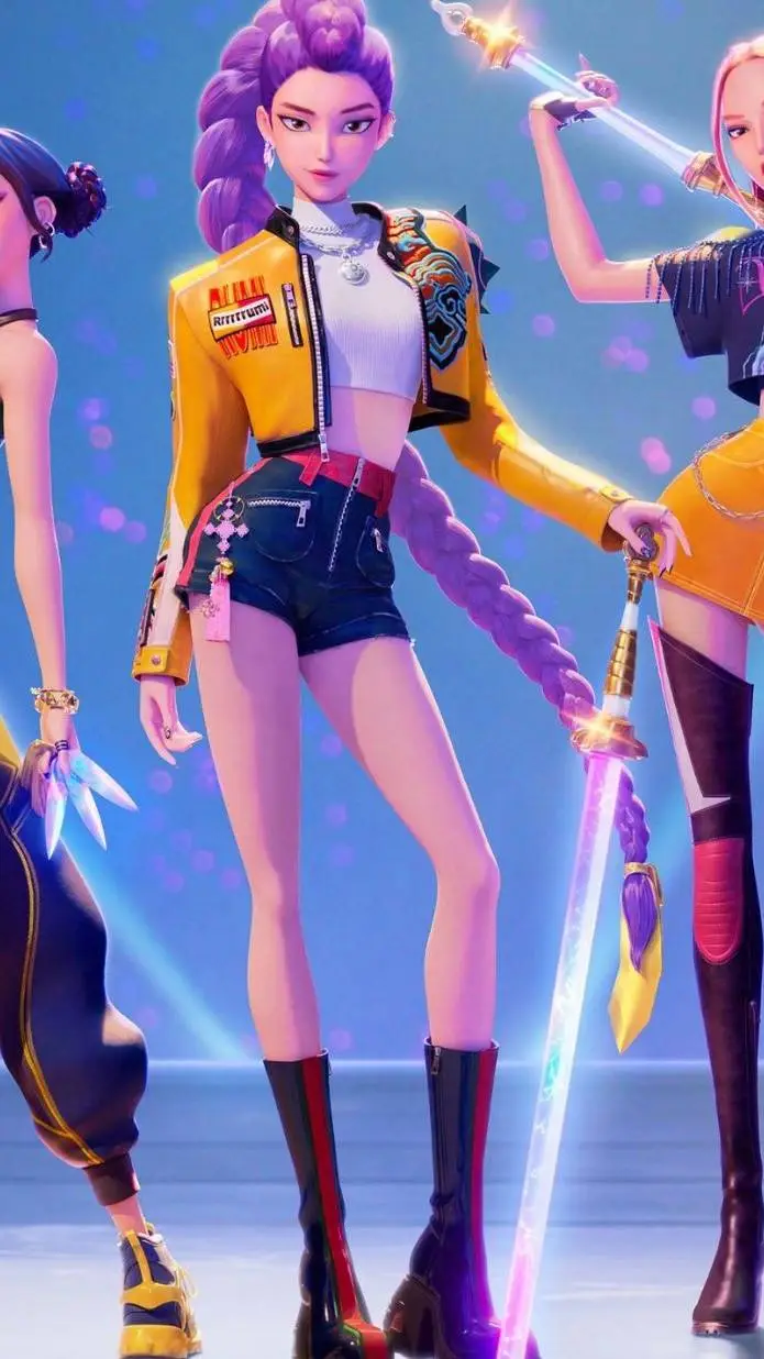 ai character: mira+zoey+rumi background