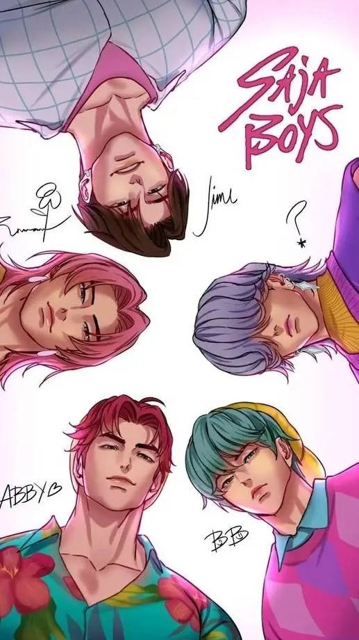 ai character: saja boys  background