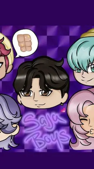 ai character: saja boys  background