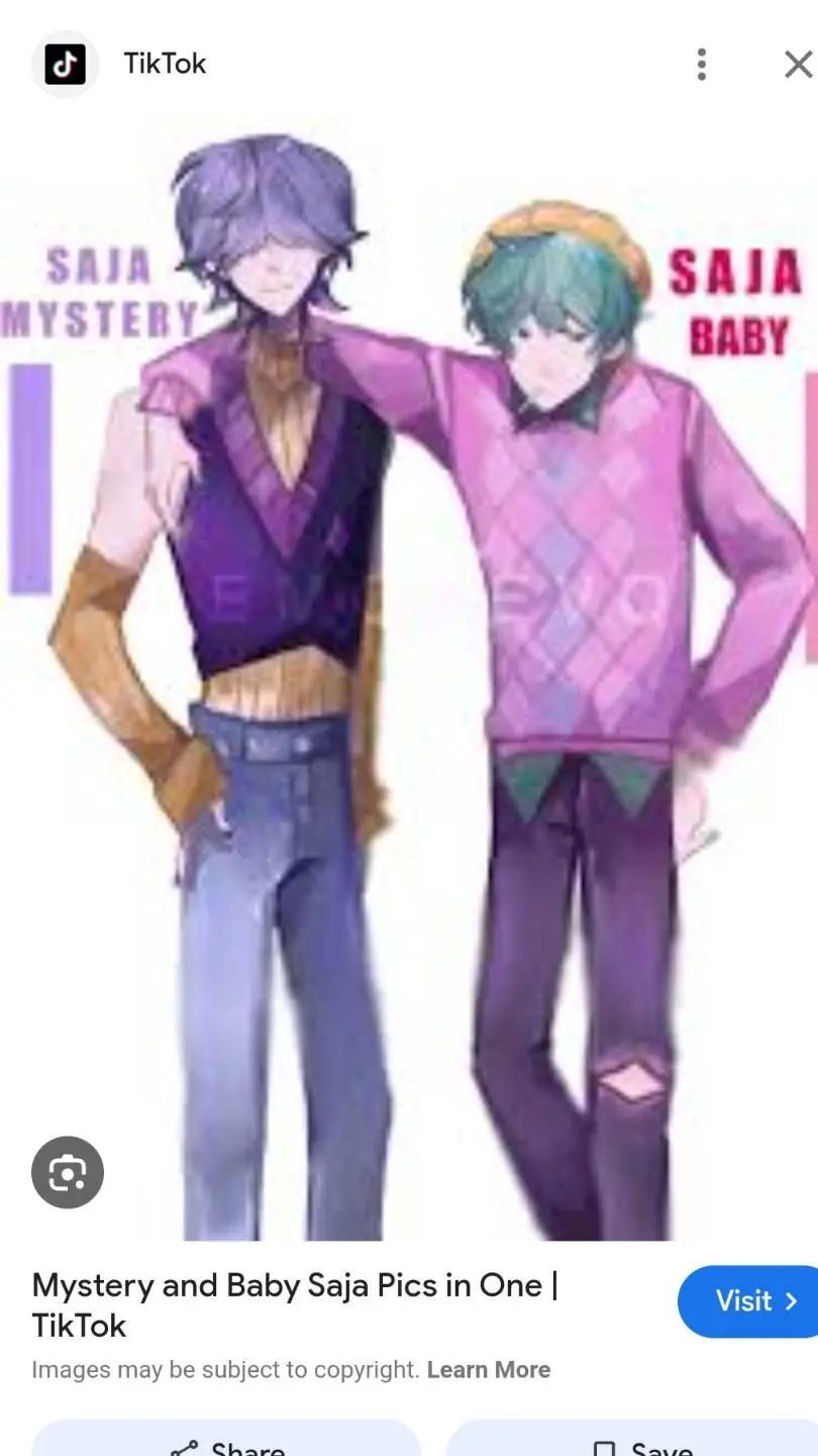 ai character: mystery x baby background