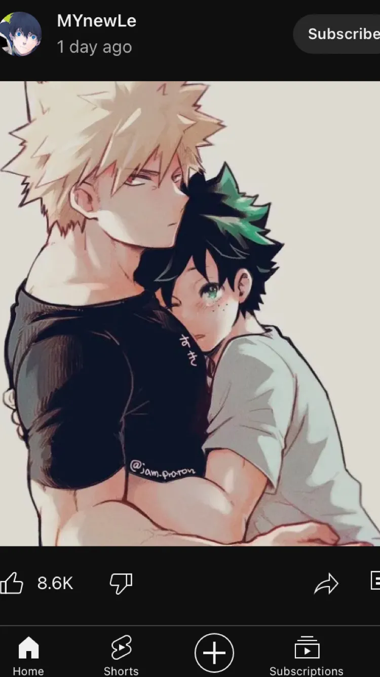 ai character: Bakugo  background