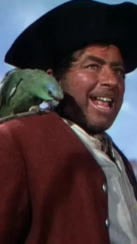 ai character: Long John Silver background