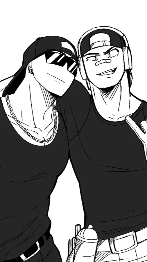 ai character: Zach and Ty background