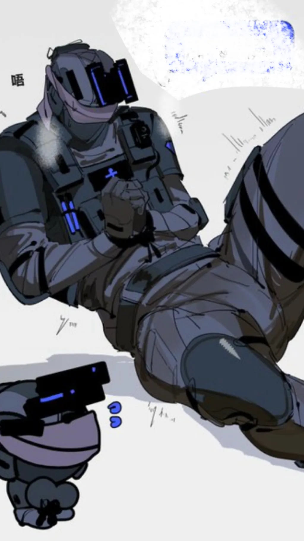 ai character: Erick  background