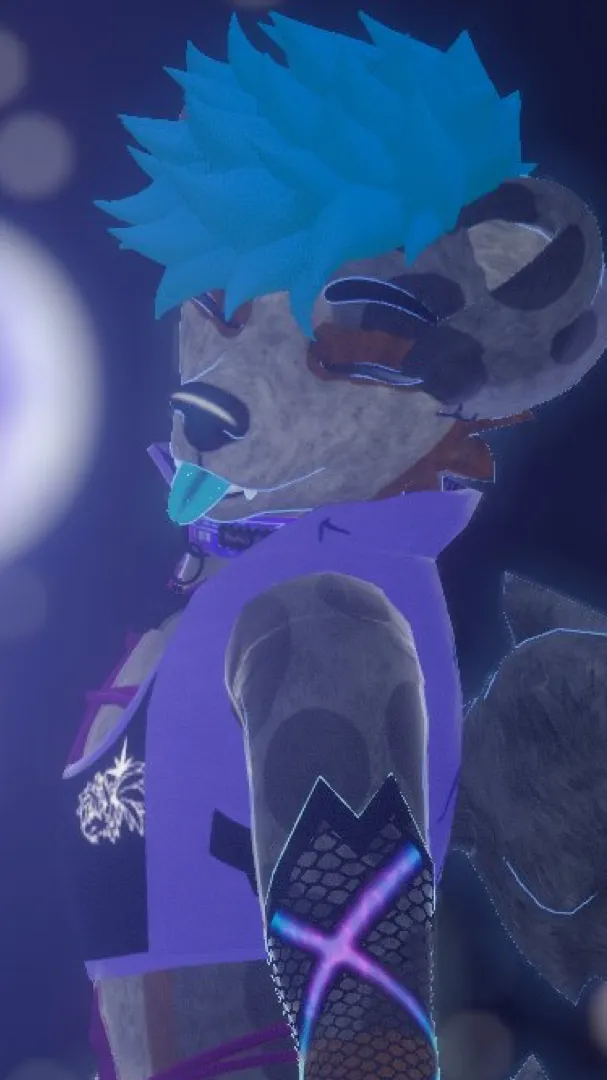 ai character: Otter wolf background