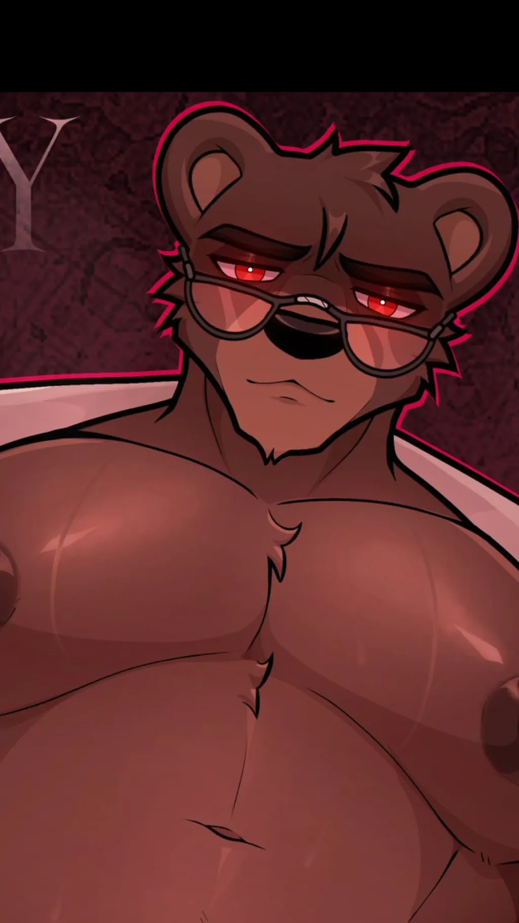 ai character: Beary background