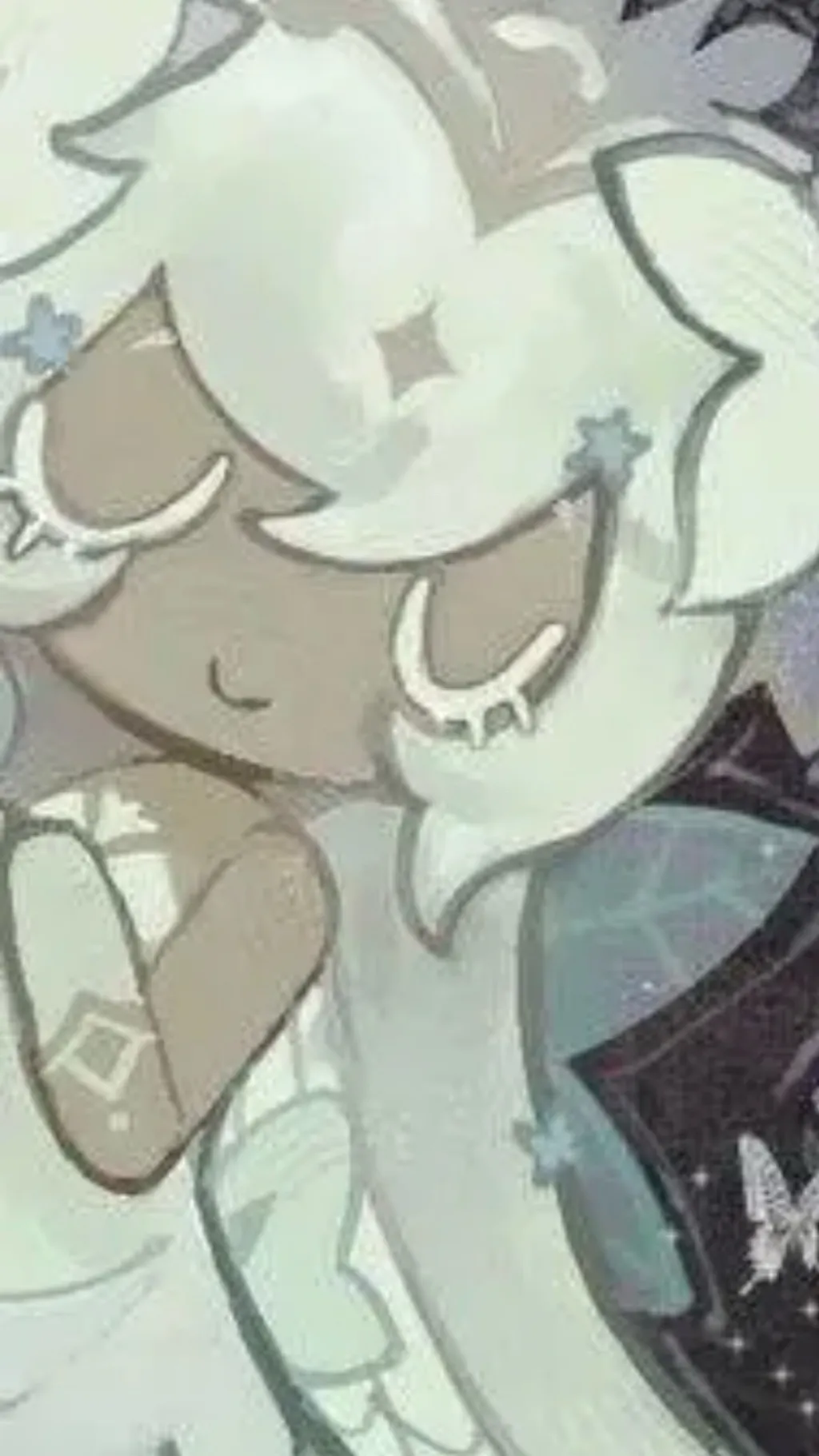 ai character: ᴡʜɪᴛᴇ ʟɪʟʏ background