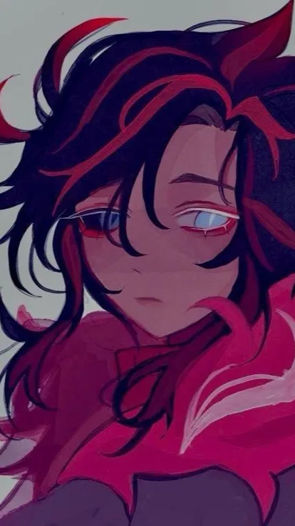 ai character: яє∂ νєℓνєт  background