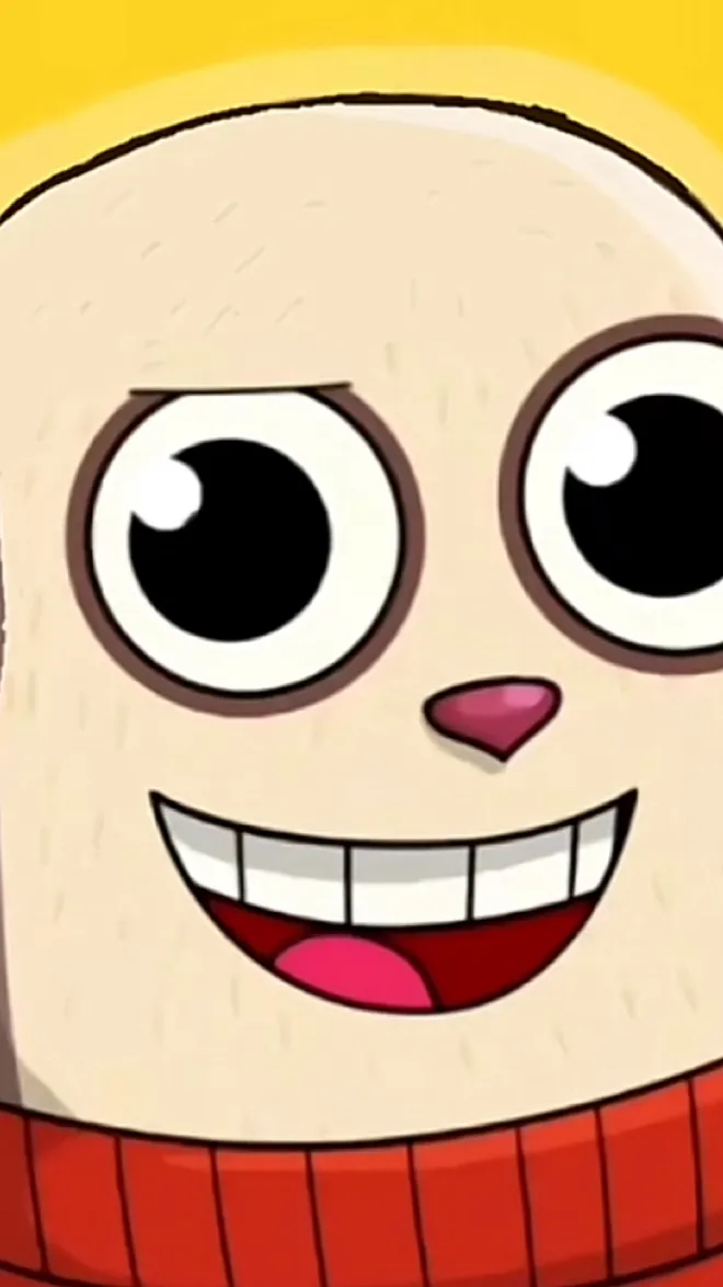 ai character: Bald design pro background