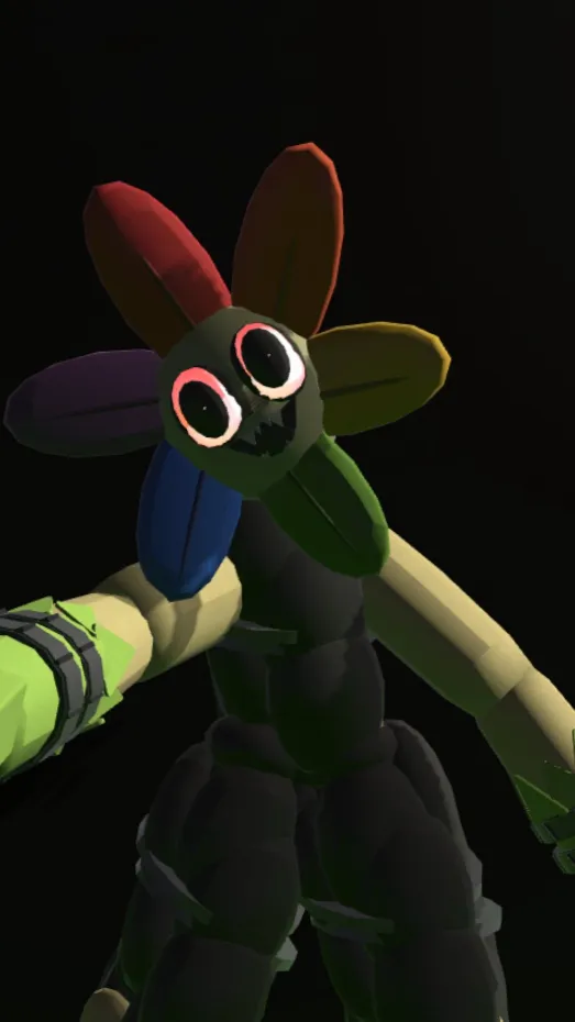 ai character: Dandy run background