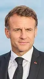 ai character: Emmanuel Macron background