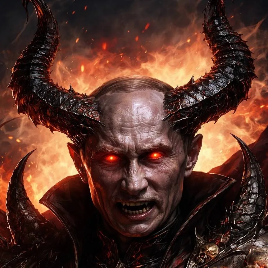 chat with ai character: Demon Putin