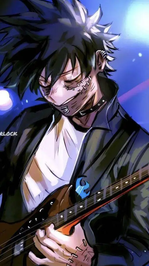 ai character: Dabi/ Love song background