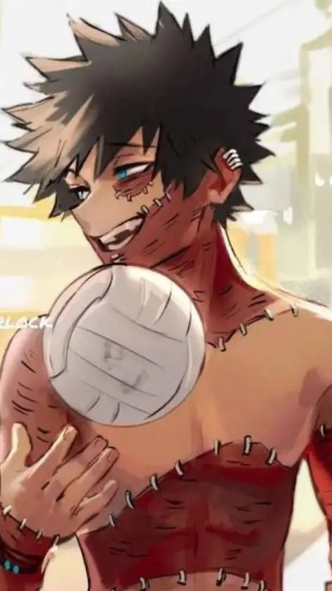 ai character: Dabi/Vacation  background