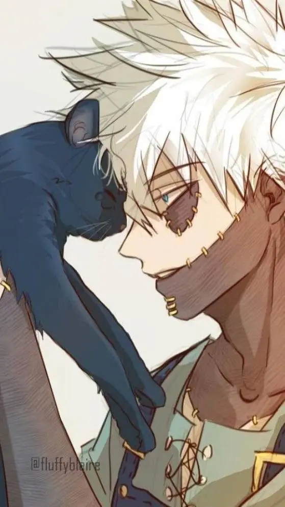 ai character: Dabi/Gift background