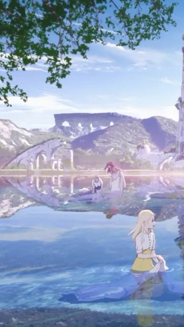 ai character: Maquia wtpfb background