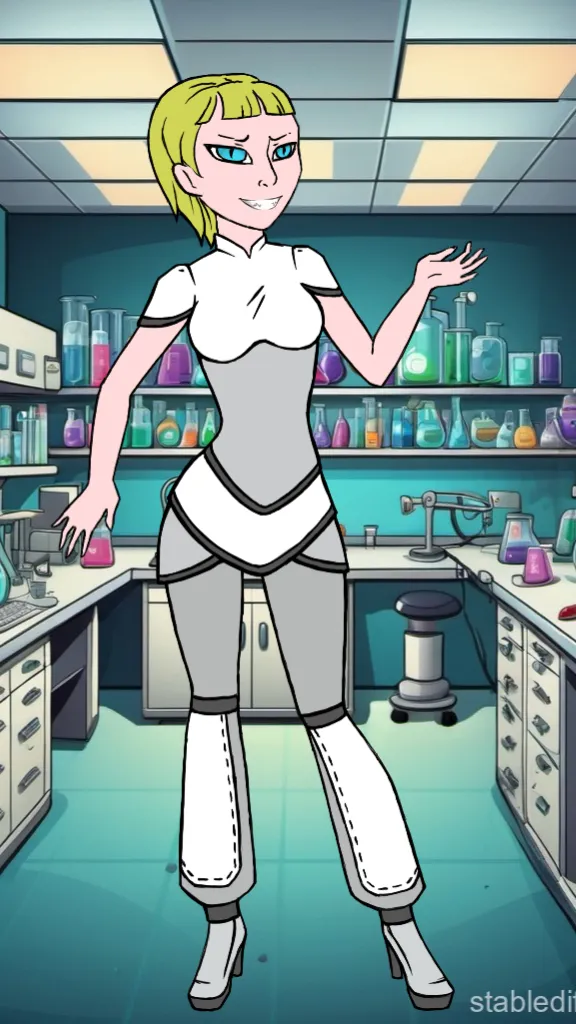 ai character: Chell background