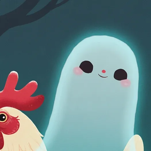 chat with ai character: Ghost Chicken