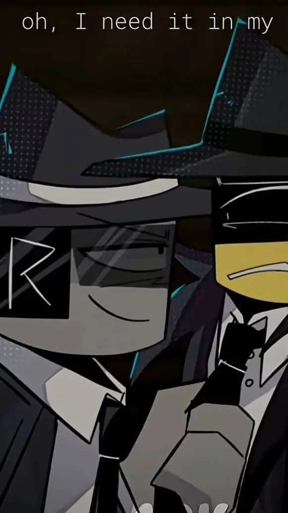 ai character: { DoubleFedora } background