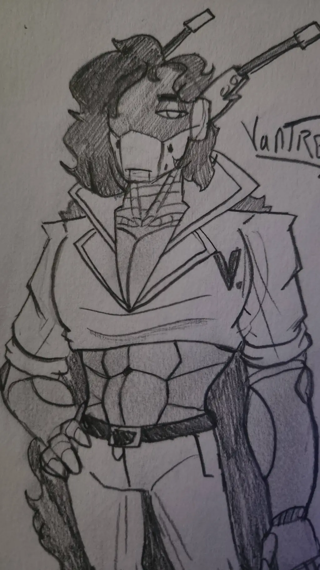 ai character: Vantrex background