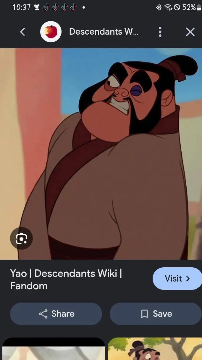 ai character: Yao background