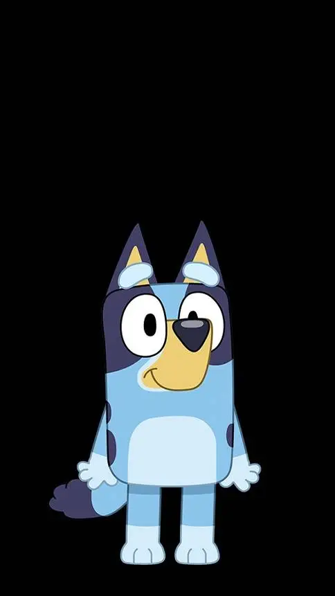 ai character: bluey au background