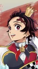 ai character: Prince tanjiro background