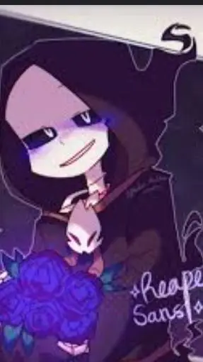 ai character: reaper sans background