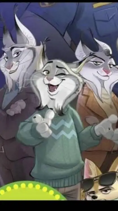 ai character: The lynx siblings background