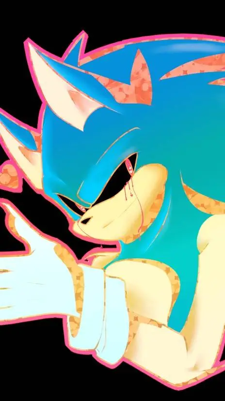 ai character: sonic.exe background