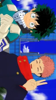 ai character: MHA & JJK?! ❤️ background