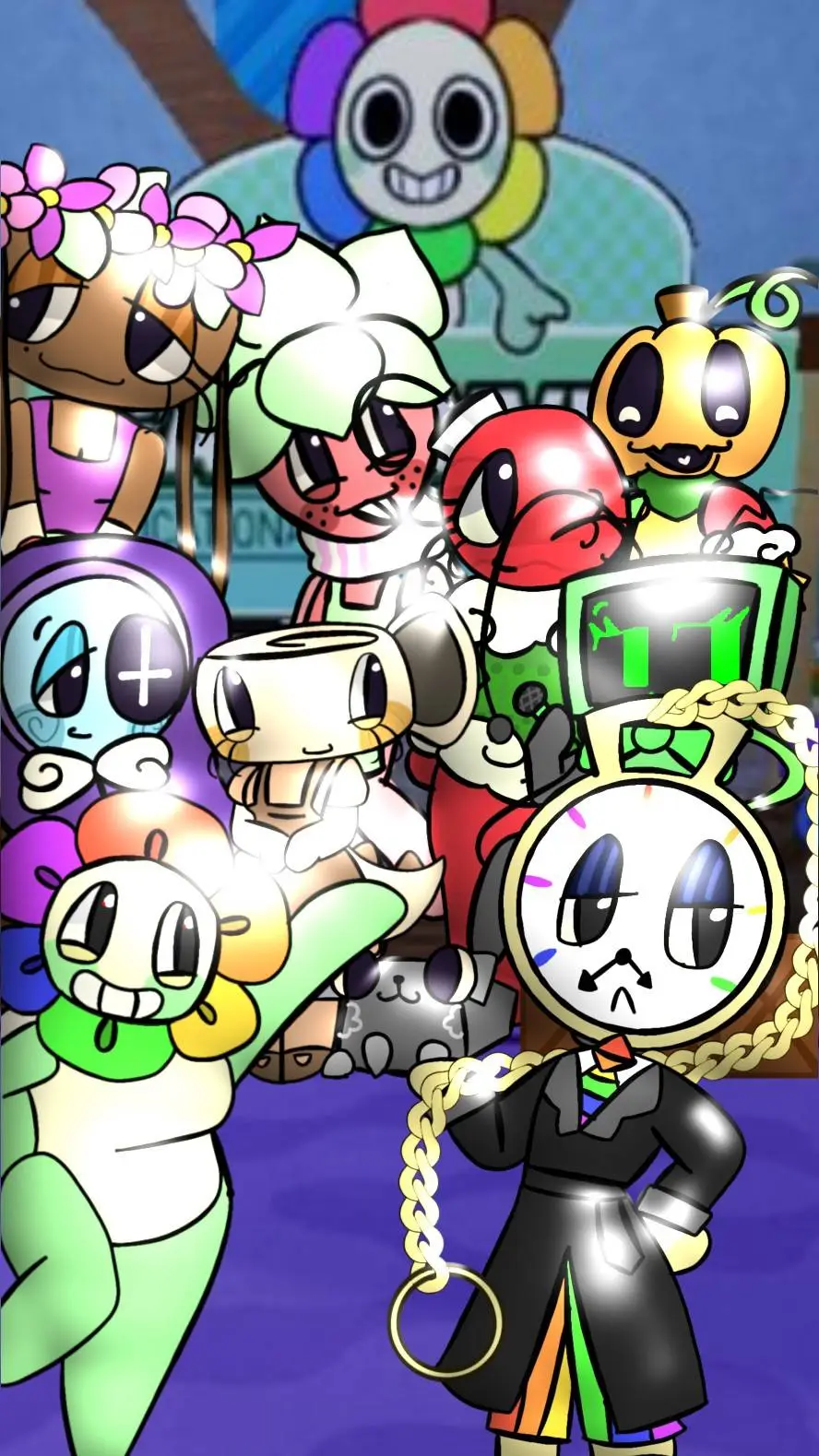 ai character: dw mains+lethals❤️ background