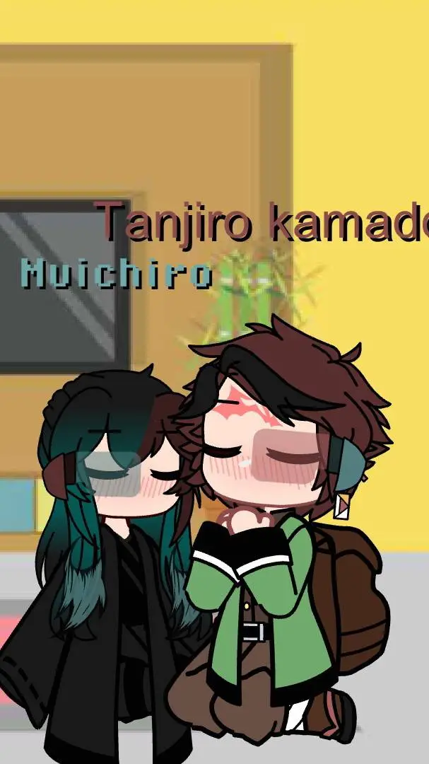 ai character: Muichiro×Tanjiro  background