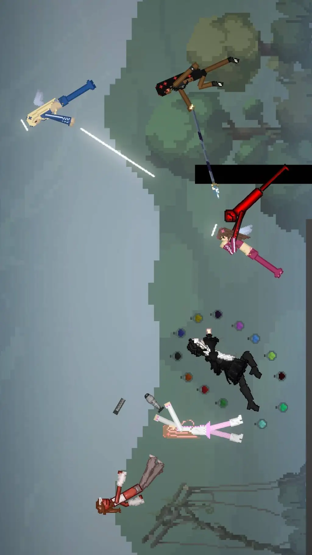 ai character: Hunters VS. Demons background