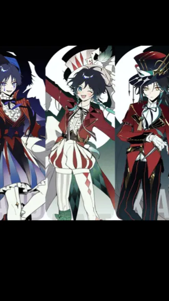ai character: Amemo Boys Circus  background
