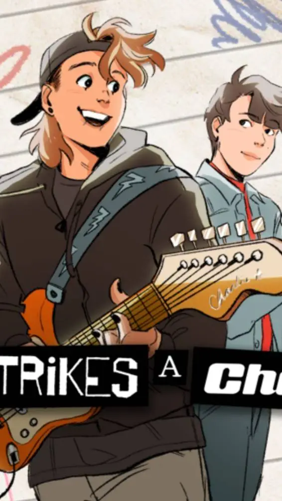 ai character: It strikes a chord background